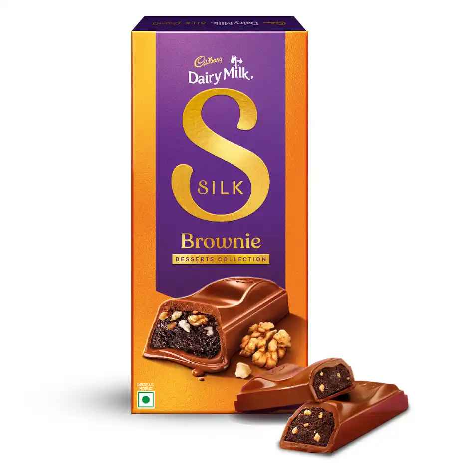 Cadbury Dairy Milk Silk Desserts Brownie Chocolate Bar