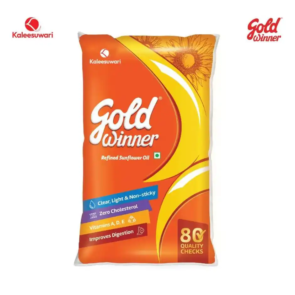 Gold Winner Refined Sunflower Oil - Pouch